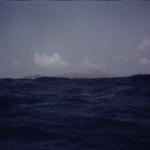 Big seas between Pele and Emao